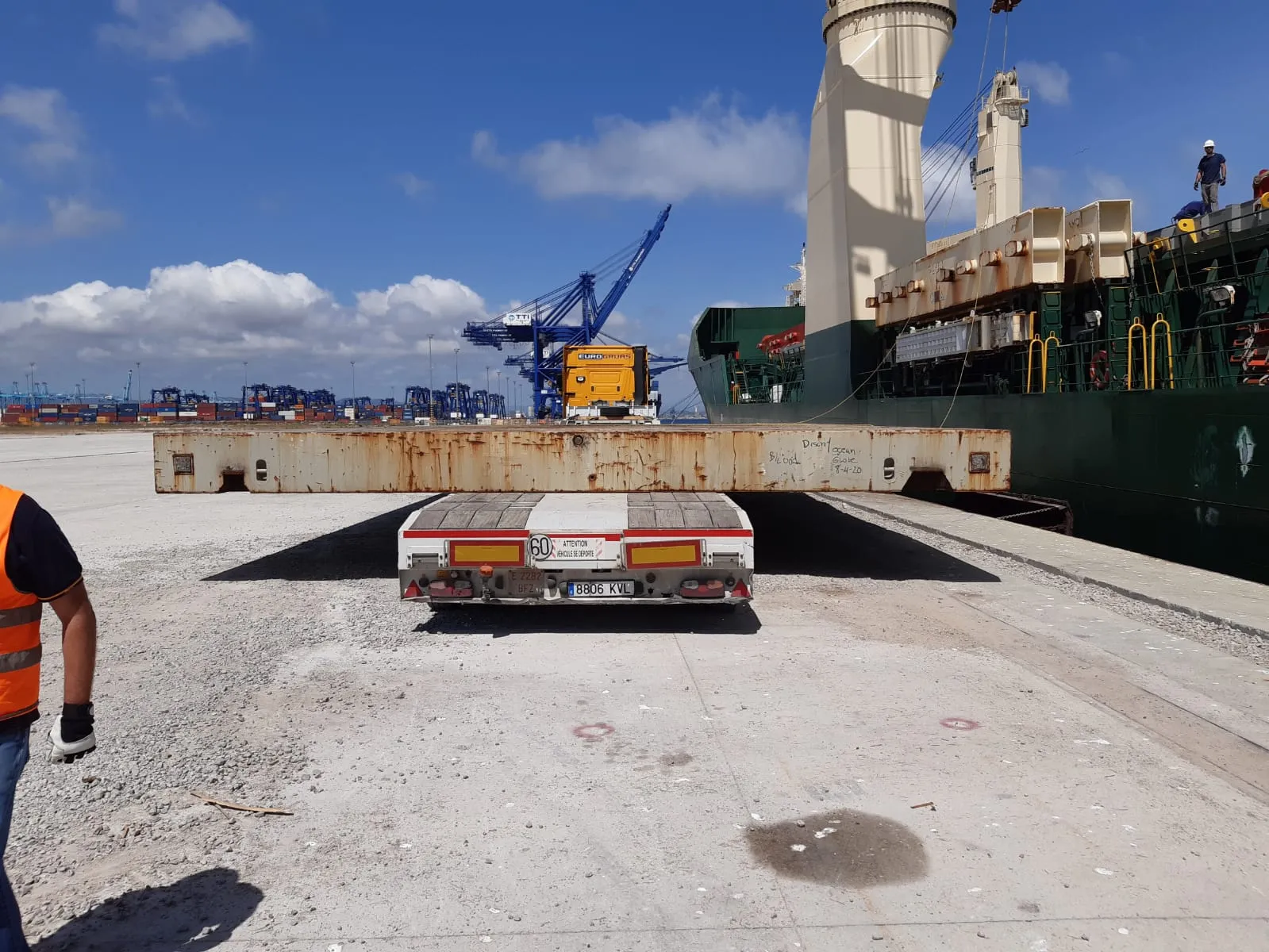 Una operativa de Pérez y Cía permite a un buque aumentar su capacidad de carga