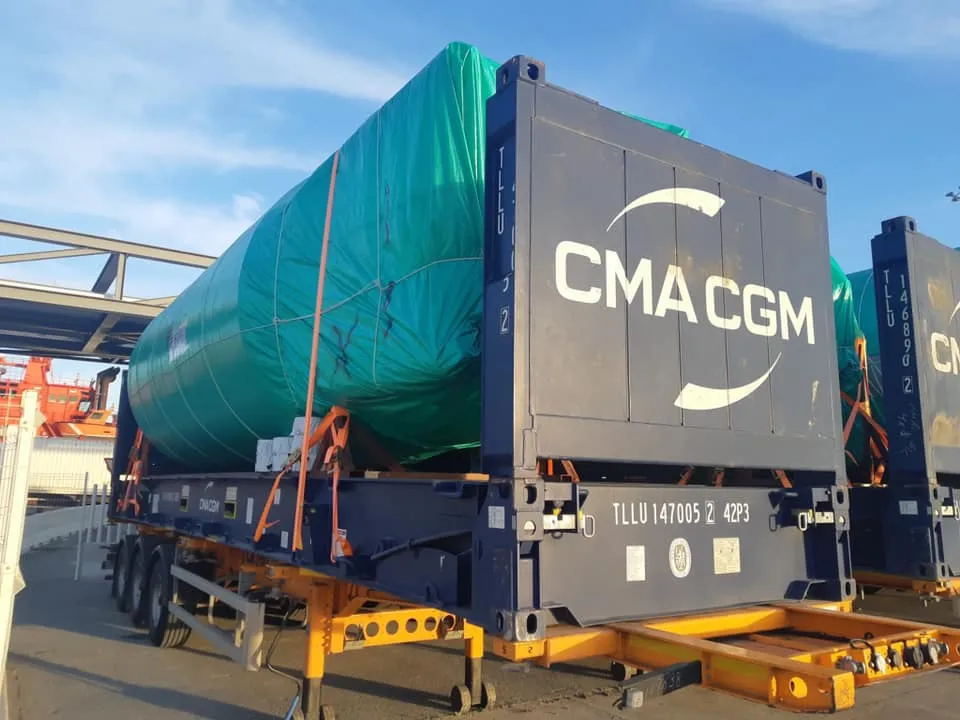 ECS 360 Logistika demuestra su eficacia en la ejecución de transportes especiales
