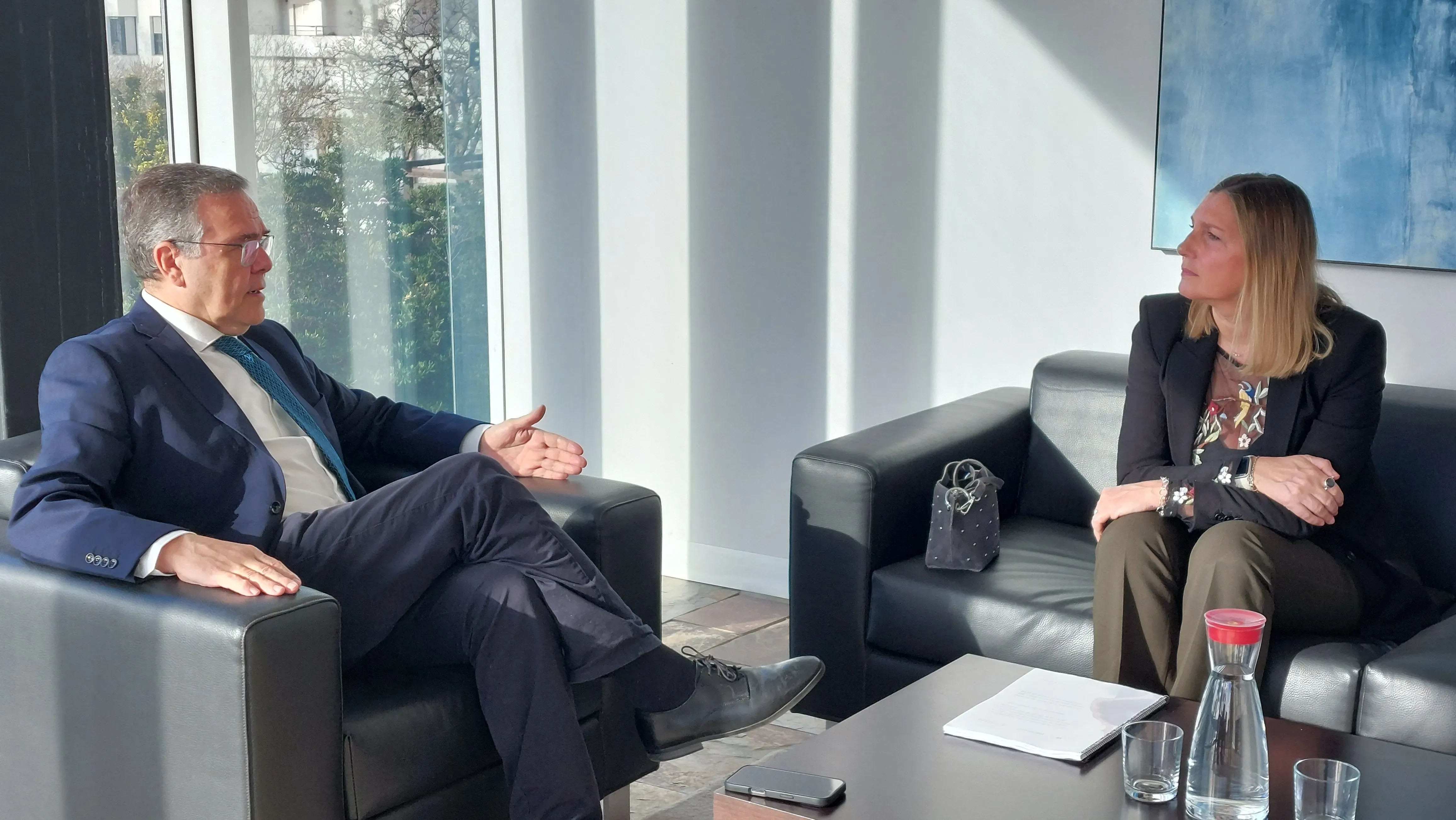 Carlos Fenoy y Susana Pérez-Custodio refuerzan su alianza para impulsar la Zona Económica Especial en el Campo de Gibraltar