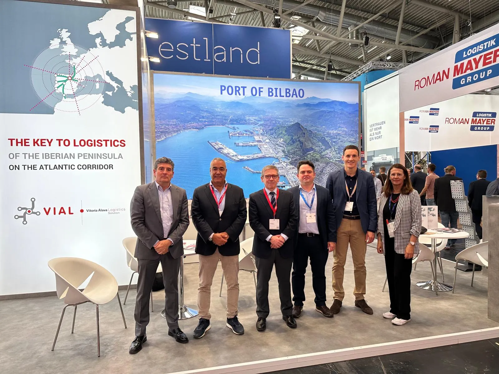 El puerto de Bilbao exhibe en Múnich su conectividad logística y su capacidad multimodal