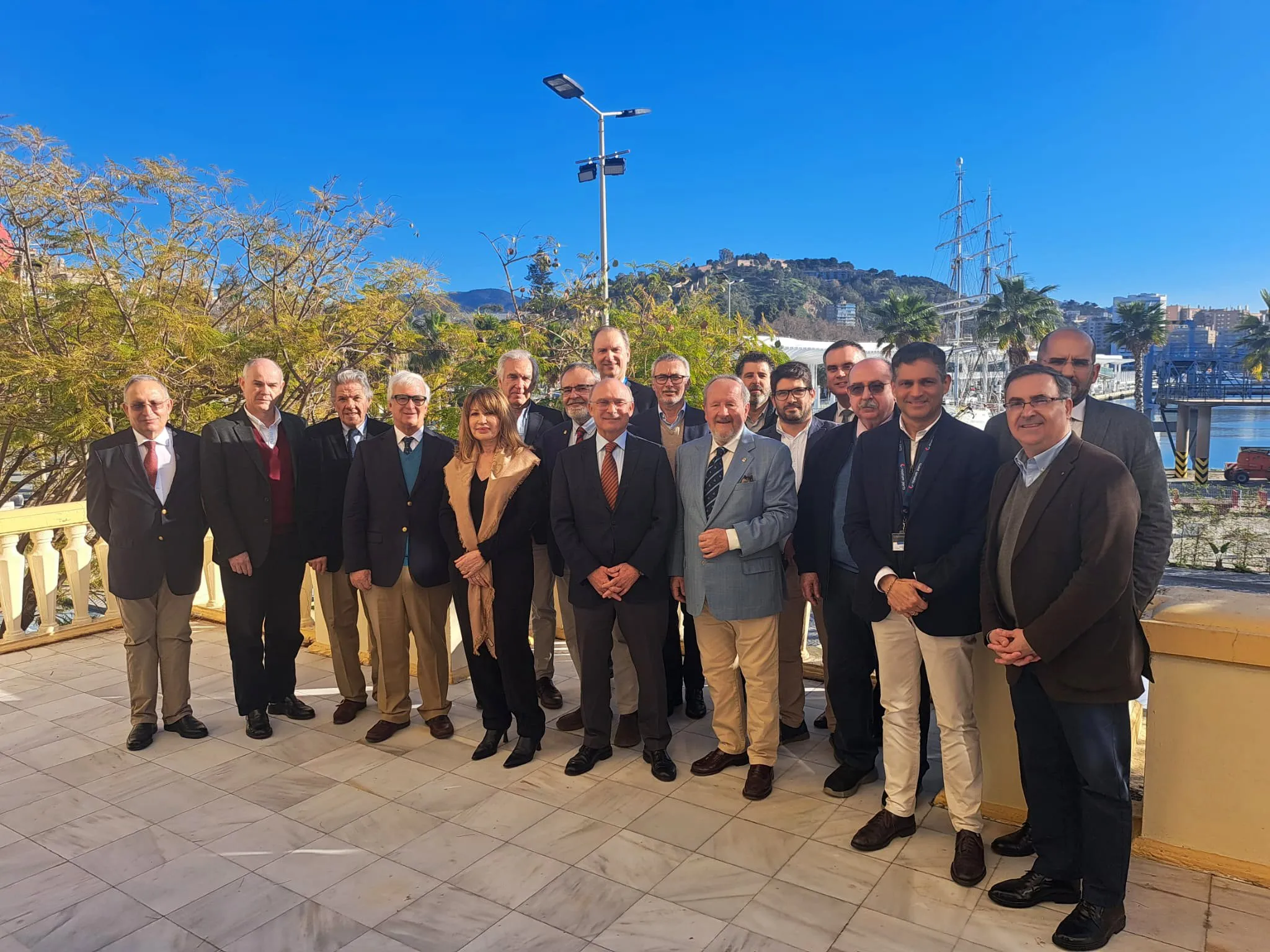 El Puerto de Málaga acoge por primera vez la reunión de la Federación Ibérica de Empresas Estibadoras y Agentes Marítimos