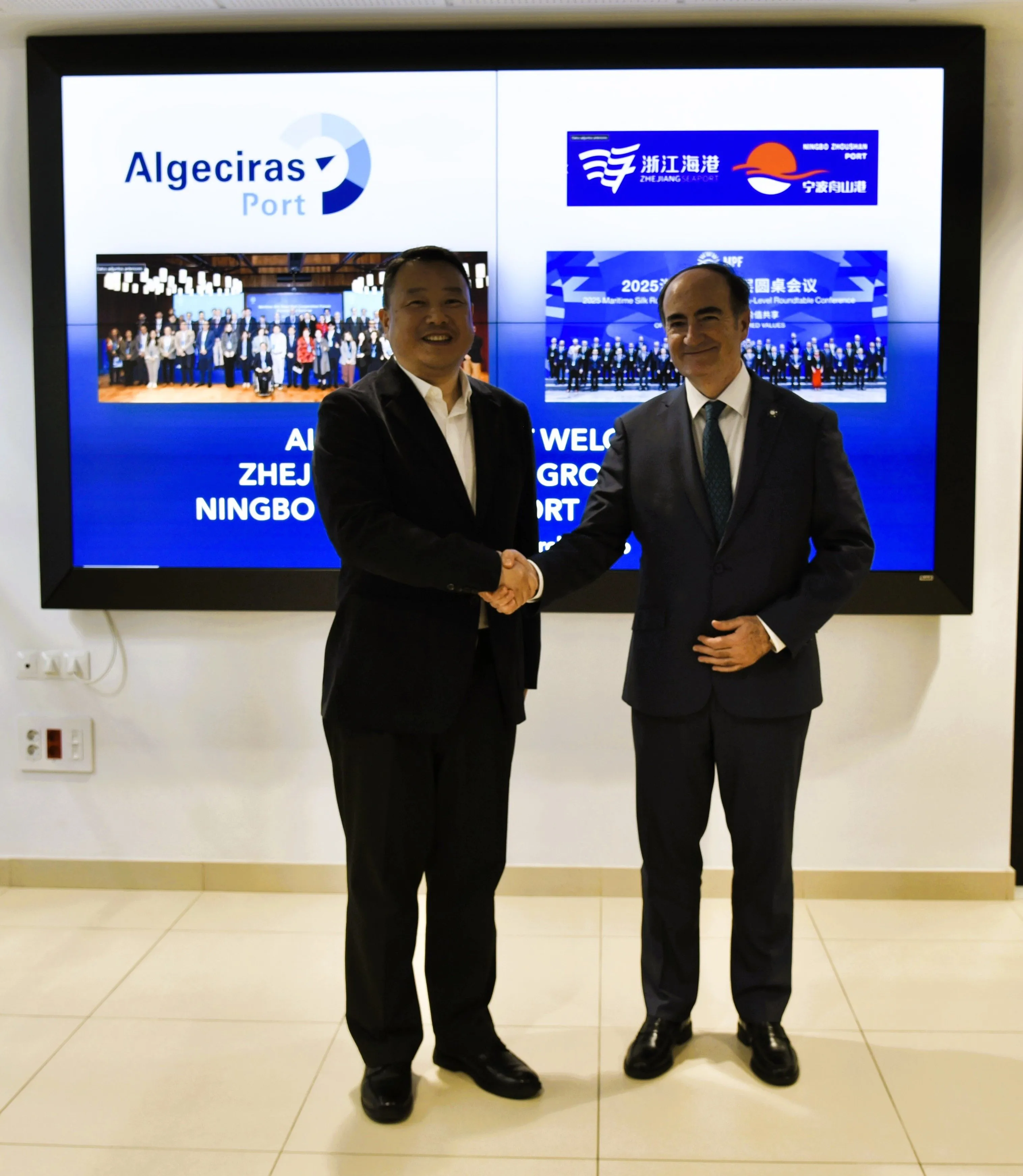 El Puerto de Algeciras refuerza lazos con China tras la visita de una delegación del Puerto de Ningbo Zhoushan
