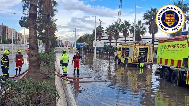 El Puerto de Algeciras habilita una conexión provisional entre sus accesos Norte y Sur tras las inundaciones