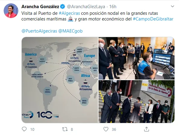 Gerardo Landaluce: «El puerto de Algeciras debe ser parte de la solución»
