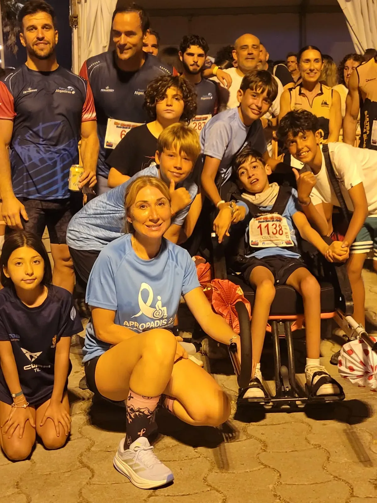 Apropadis 2.0 y el CDUTSB aportan valor social e inclusión a la XXIV Carrera Popular Puerto Bahía de Algeciras