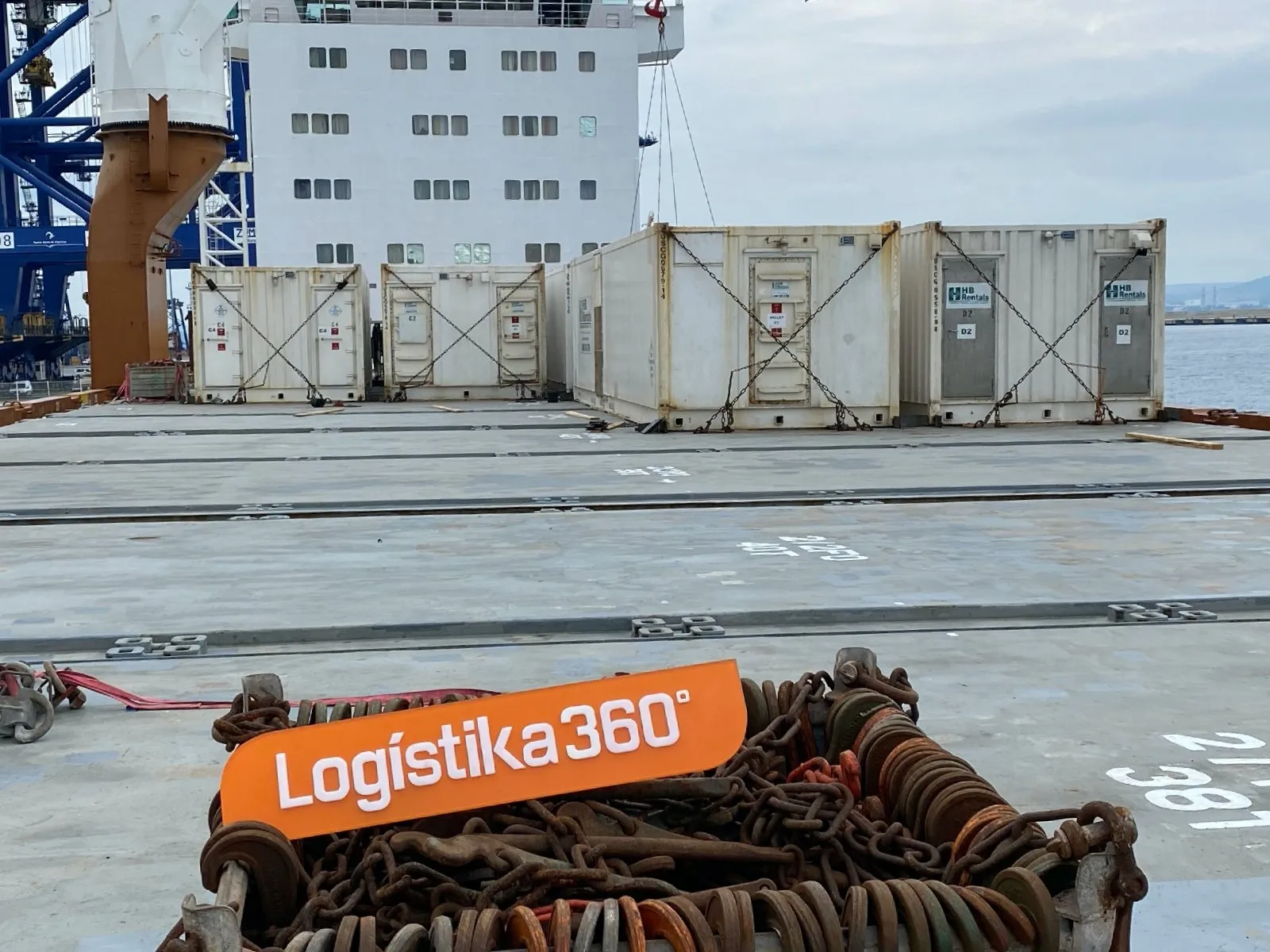 Logistika 360 gestiona un operativo de contenedores autosuficientes para Houston