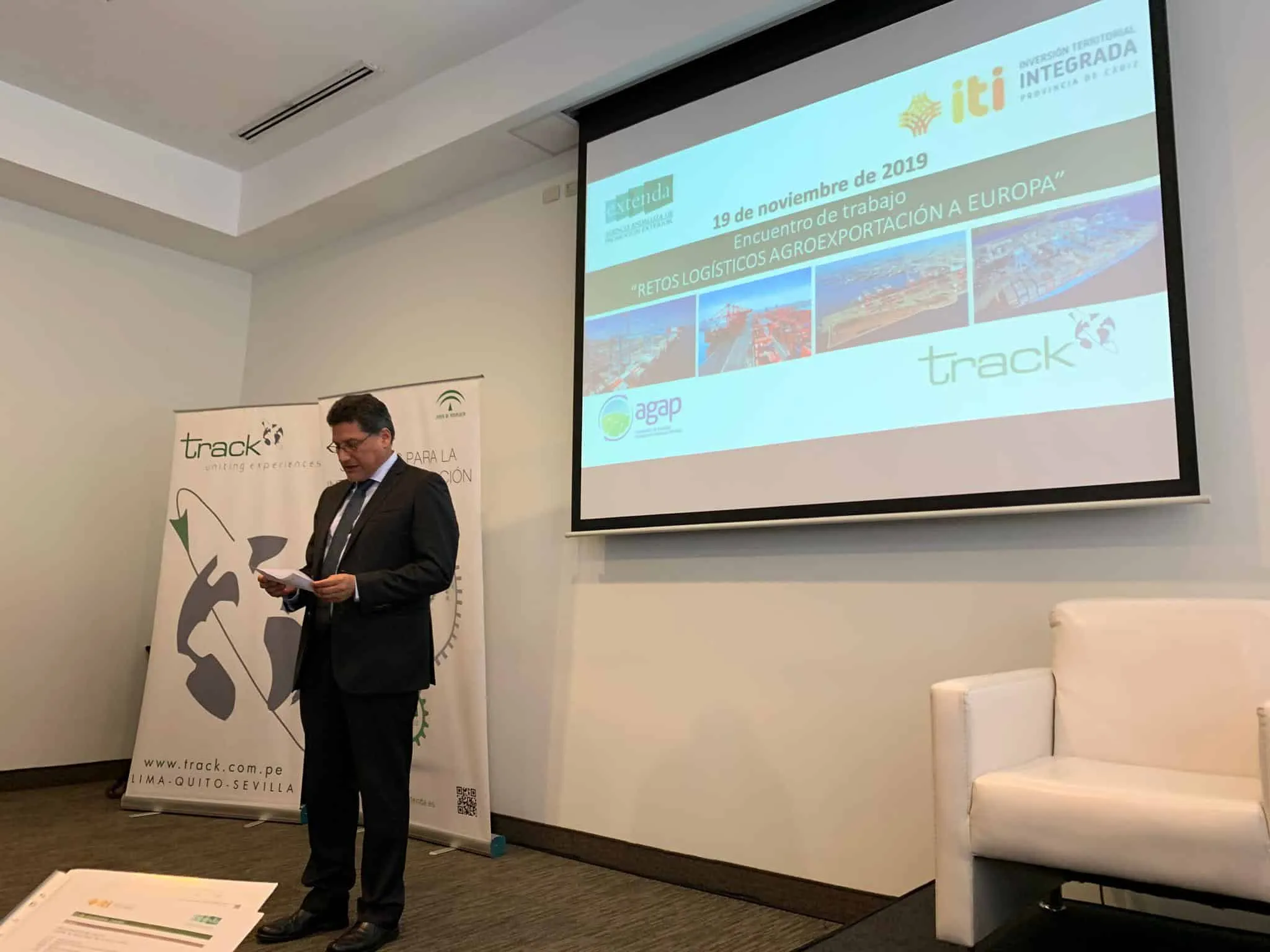 La agroexportación a Europa centra la primera jornada de la misión a Perú del puerto de Algeciras