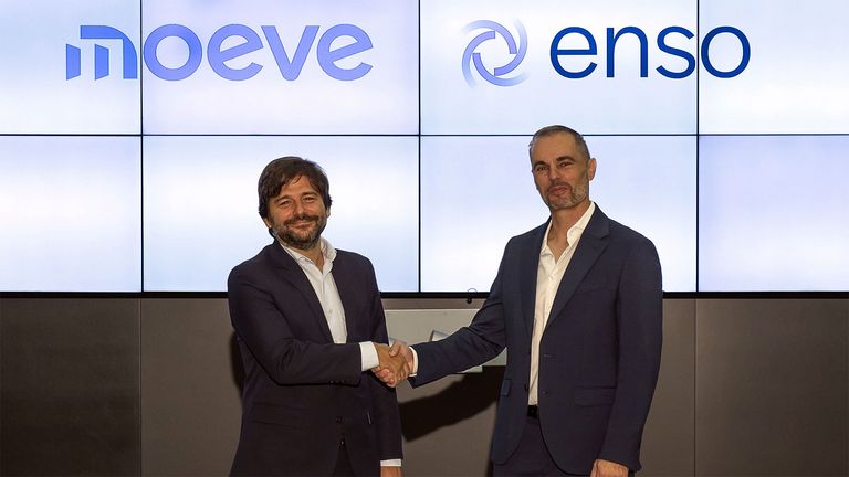 Moeve and ENSO join forces to replace fossil fuels with biomass and renewable gases in the industry