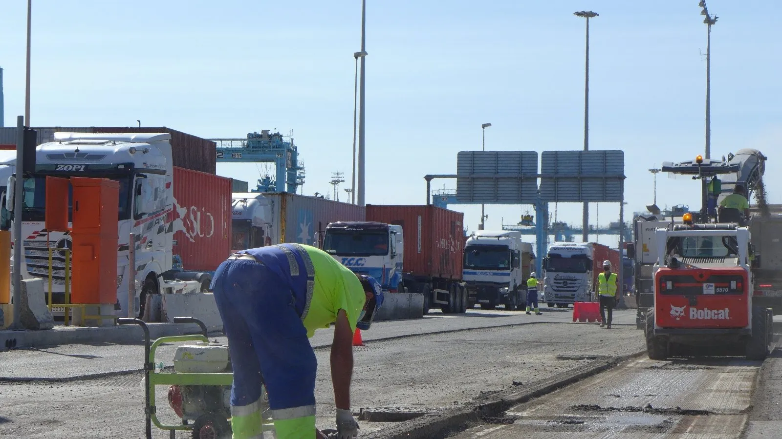 El Puerto de Algeciras mejora la accesibilidad a las terminales de contenedores