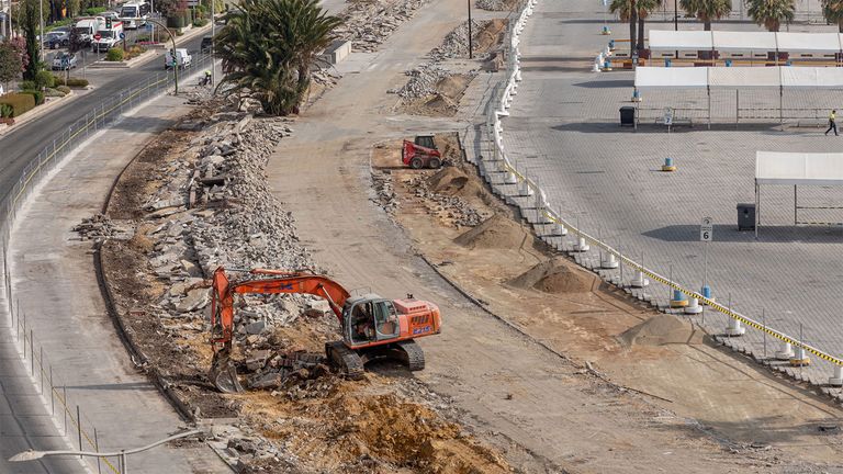 La APBA prevé reabrir el aparcamiento sur del Llano Amarillo y confirmará la fecha a comienzos de semana