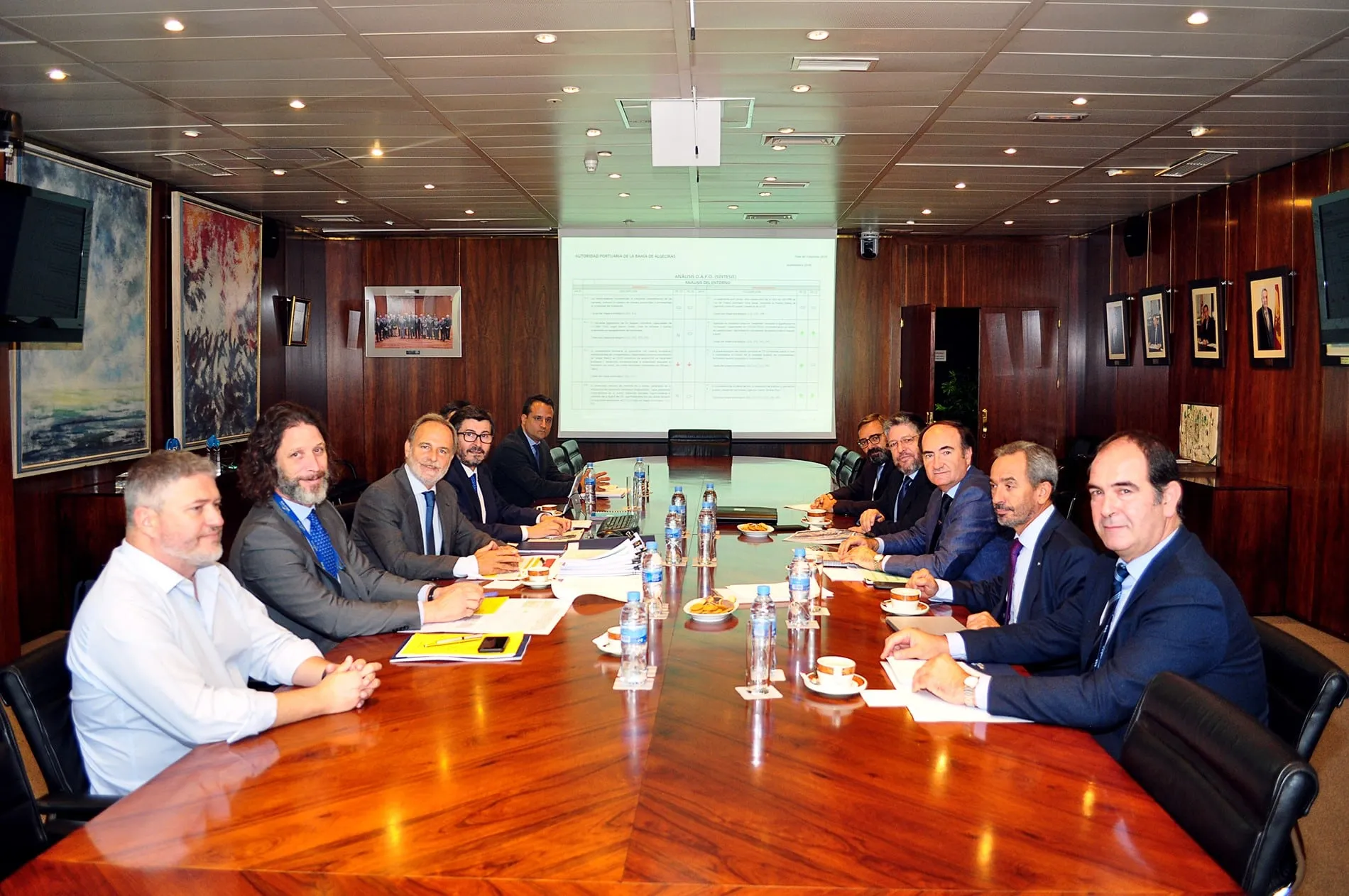 Puertos del Estado conoce el Plan de Empresa 2020 de la APBA