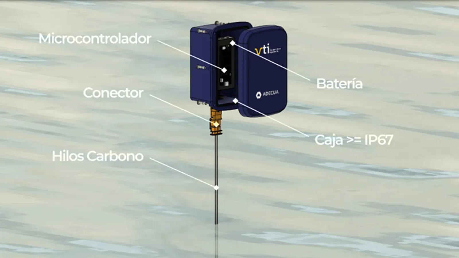 The APBA launches the Carbon Wave Gauge project for marine monitoring with carbon fiber sensors