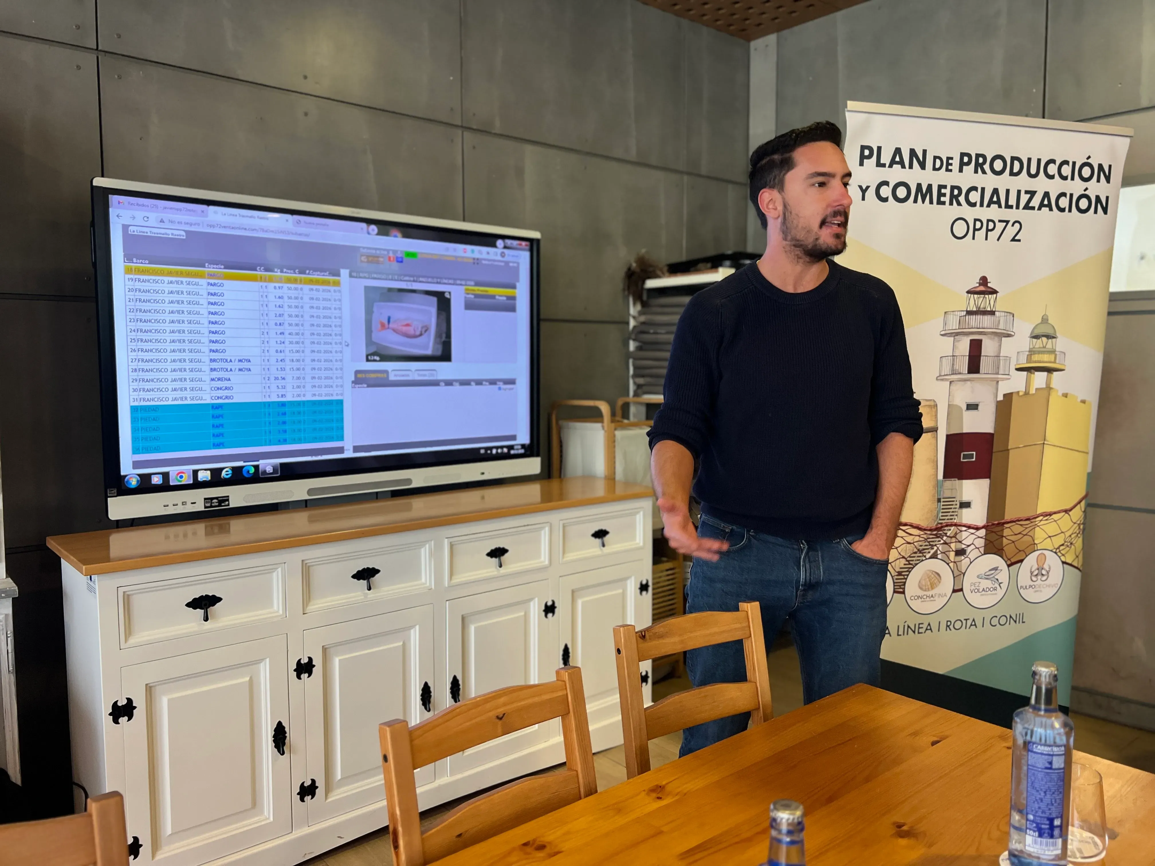 La OPP72 presenta el proyecto “Custodia Alimentaria” en la Escuela de Hostelería IES Atalaya de Conil
