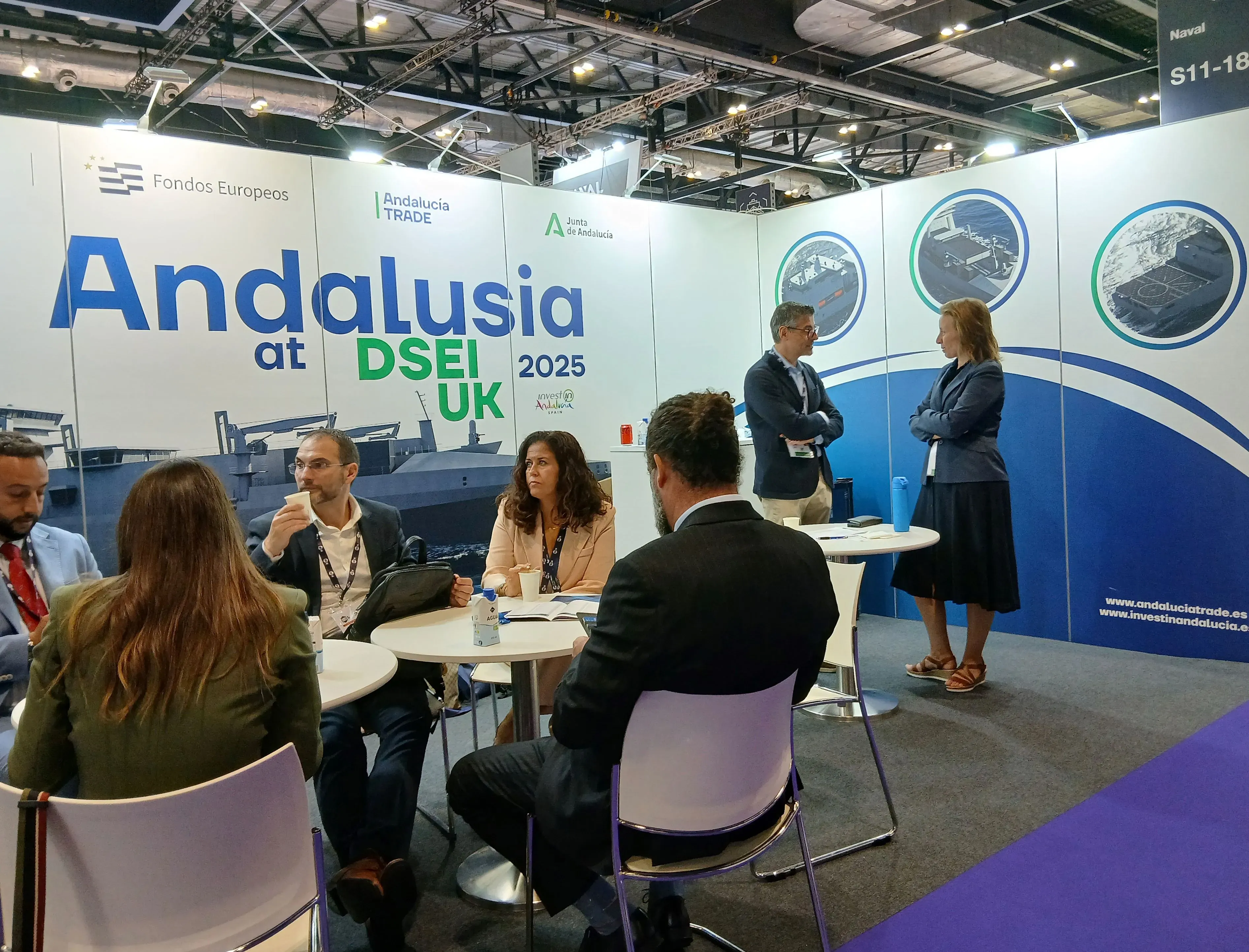 Empresas andaluzas participan en DSEI 2025 para afianzar su presencia internacional en defensa y seguridad