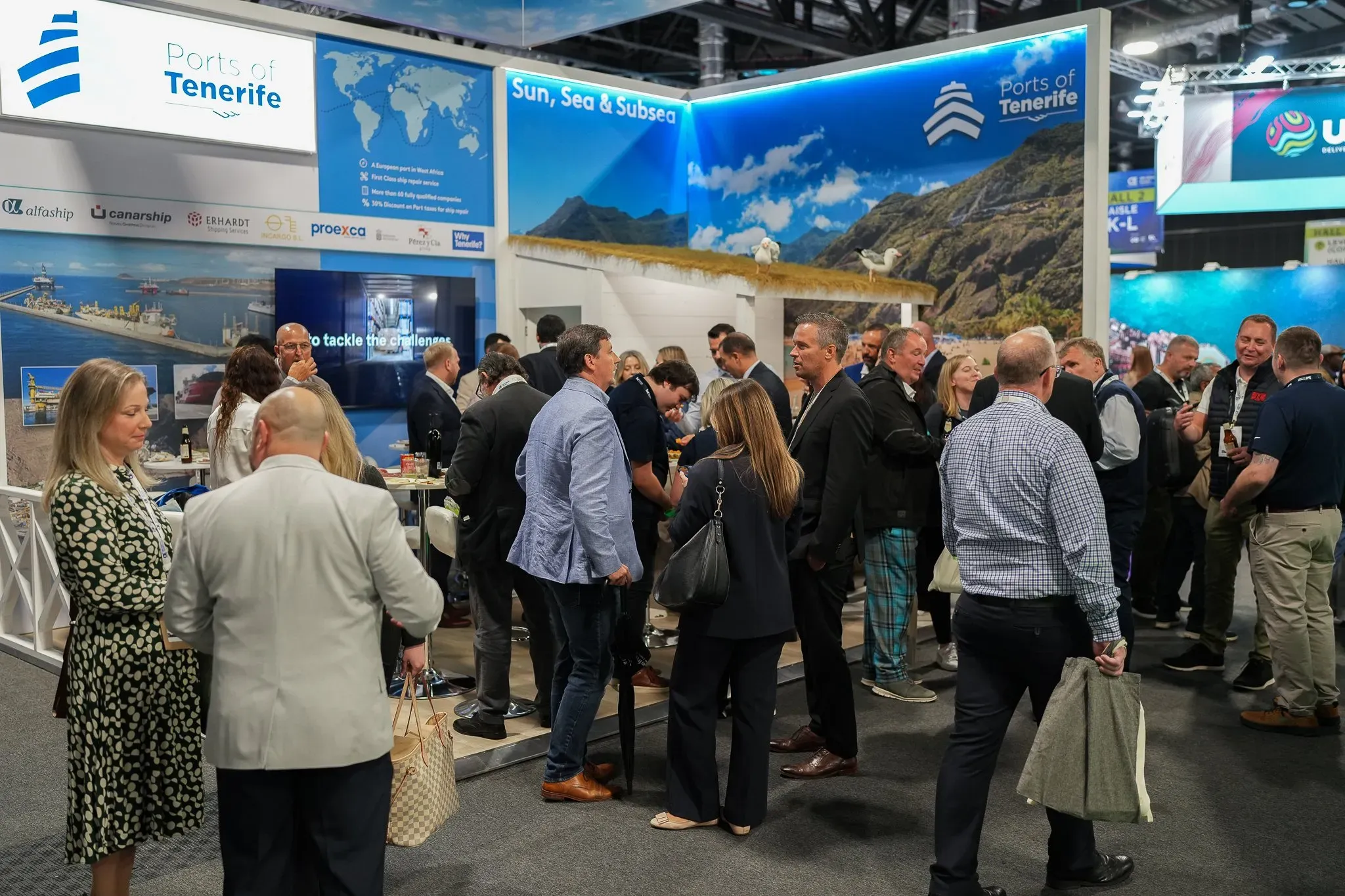 Tenerife cierra su participación en SPE Offshore Europe con una apuesta conjunta por el sector marítimo y offshore