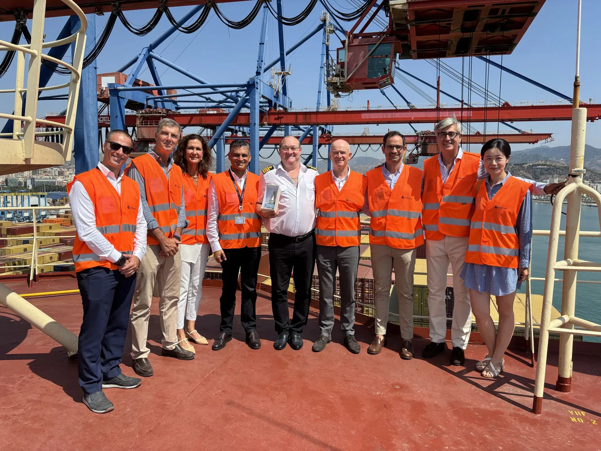 El Puerto de Málaga estrena una ruta marítima directa con la costa este de Estados Unidos operada por MSC