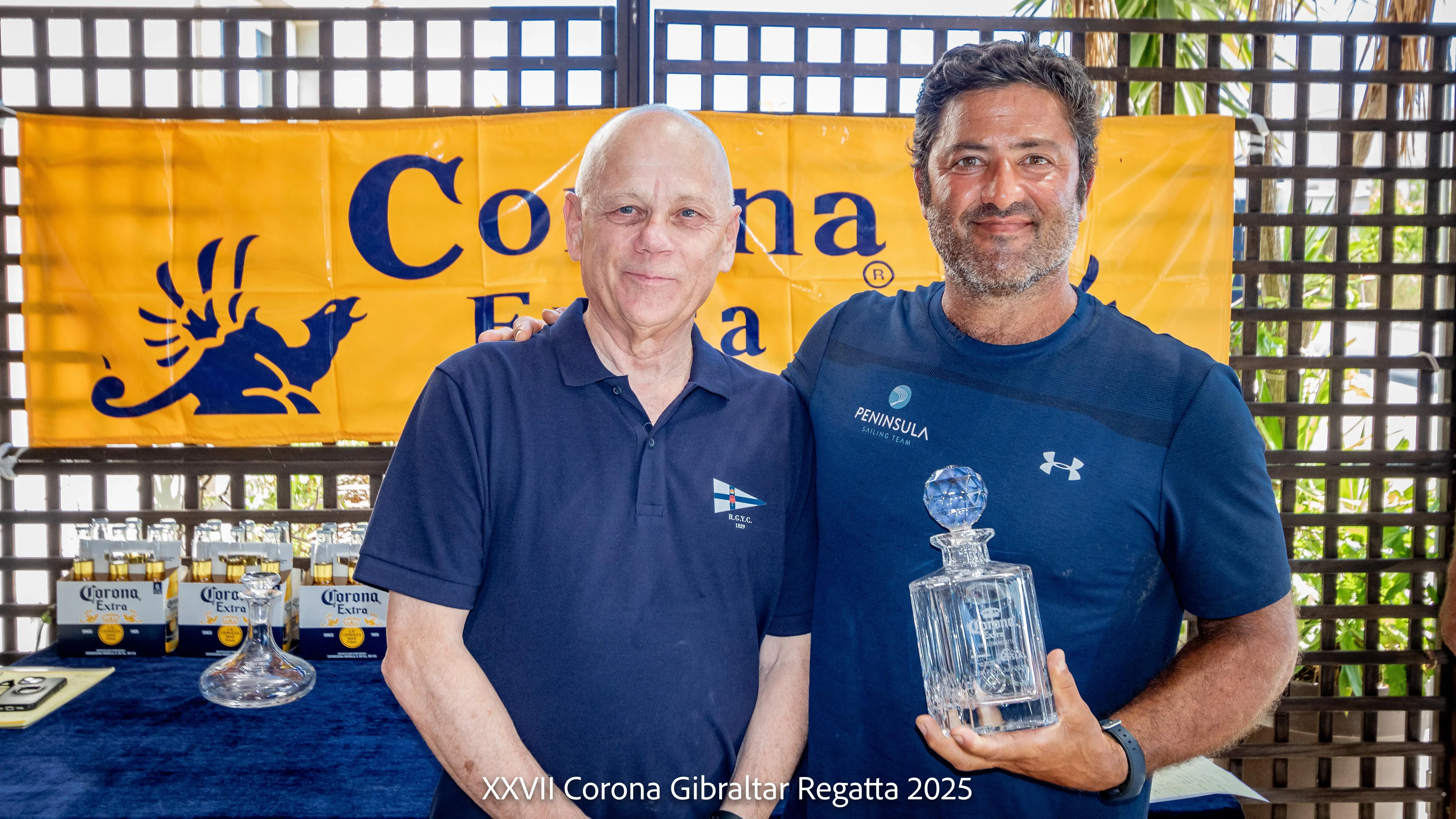 La falta de viento obligó a suspender la jornada final de la XXVII Corona Gibraltar Regatta