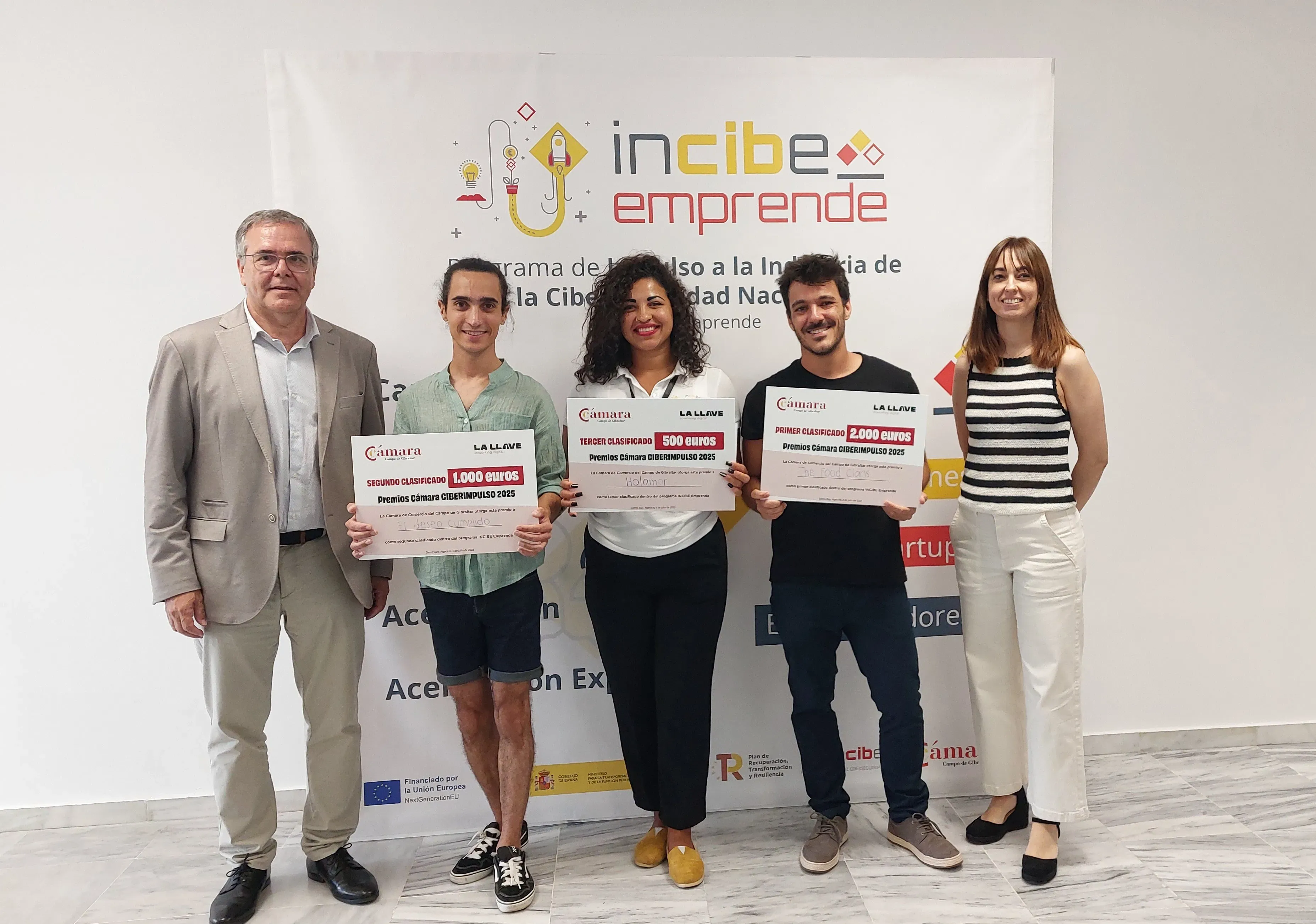 La Cámara de Comercio del Campo de Gibraltar y el INCIBE cierran la segunda edición del programa CiberImpulso con el Demo Day