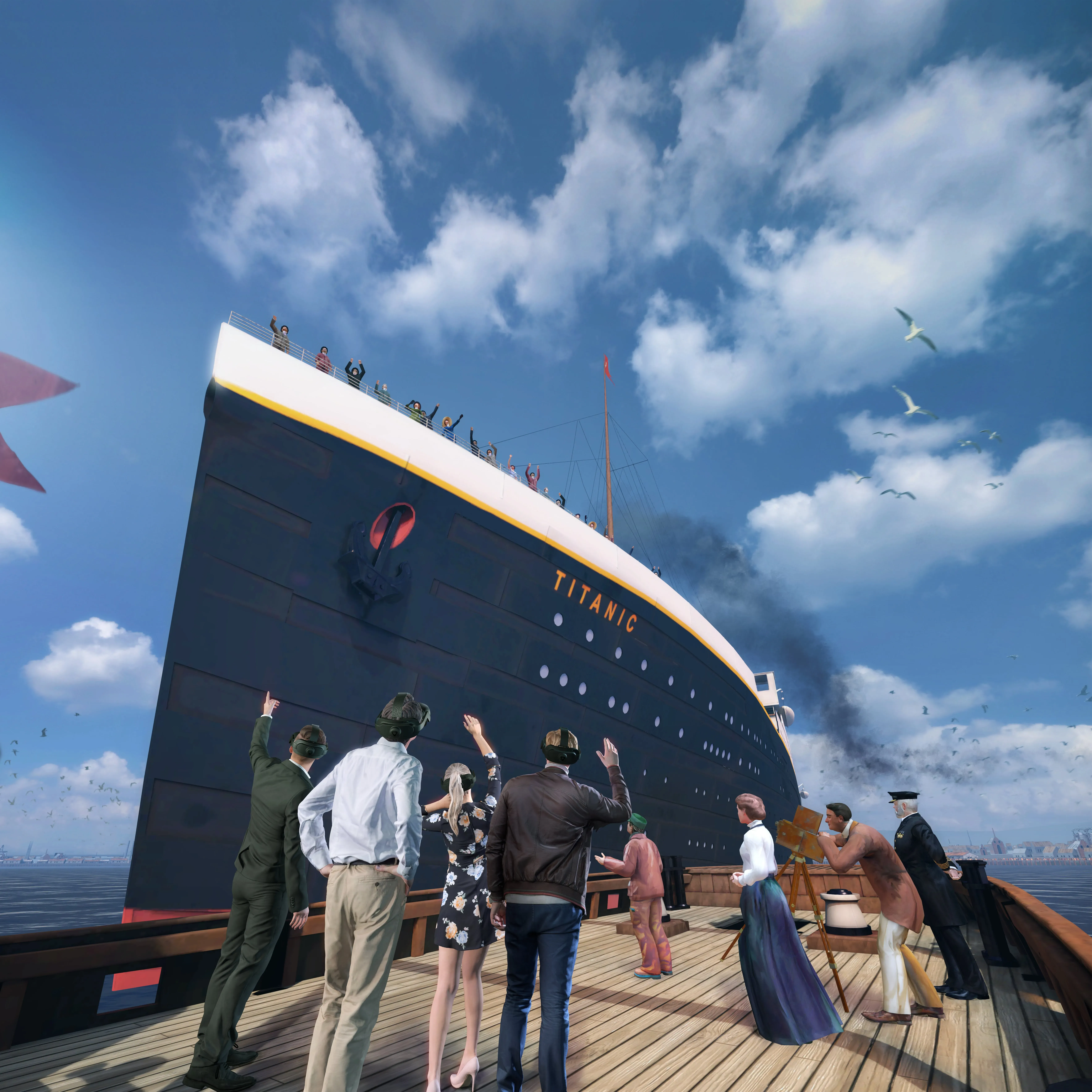 Sevilla acogerá la experiencia inmersiva “Titanic, Ecos del Pasado” en el nuevo espacio de realidad virtual de Eclipso