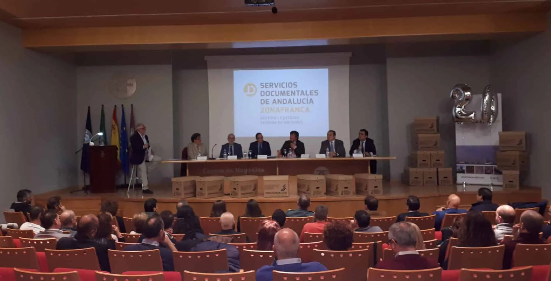 Europea Group participa en el 20 aniversario de los Servicios Documentales de Andalucía en Cádiz