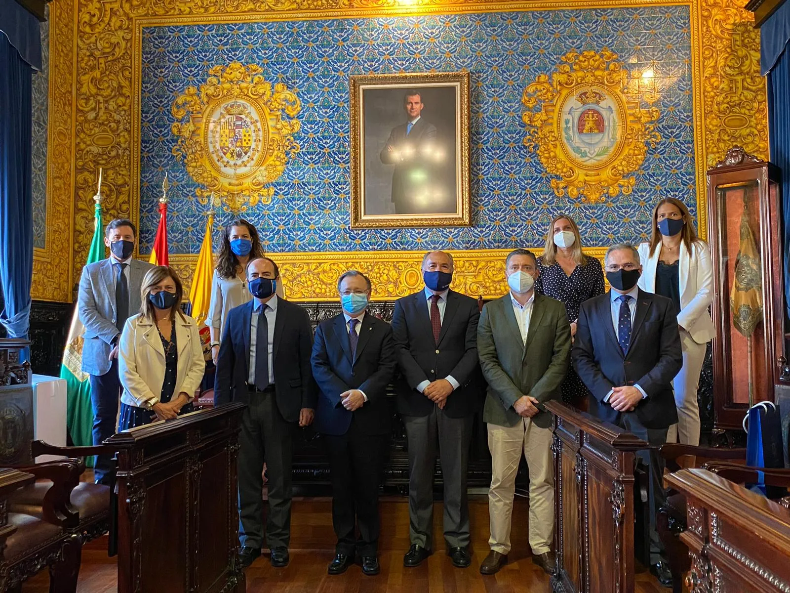 Los presidentes de los Puertos de Ceuta y Algeciras reforzarán el intercambio de experiencias, comunicaciones y colaboración