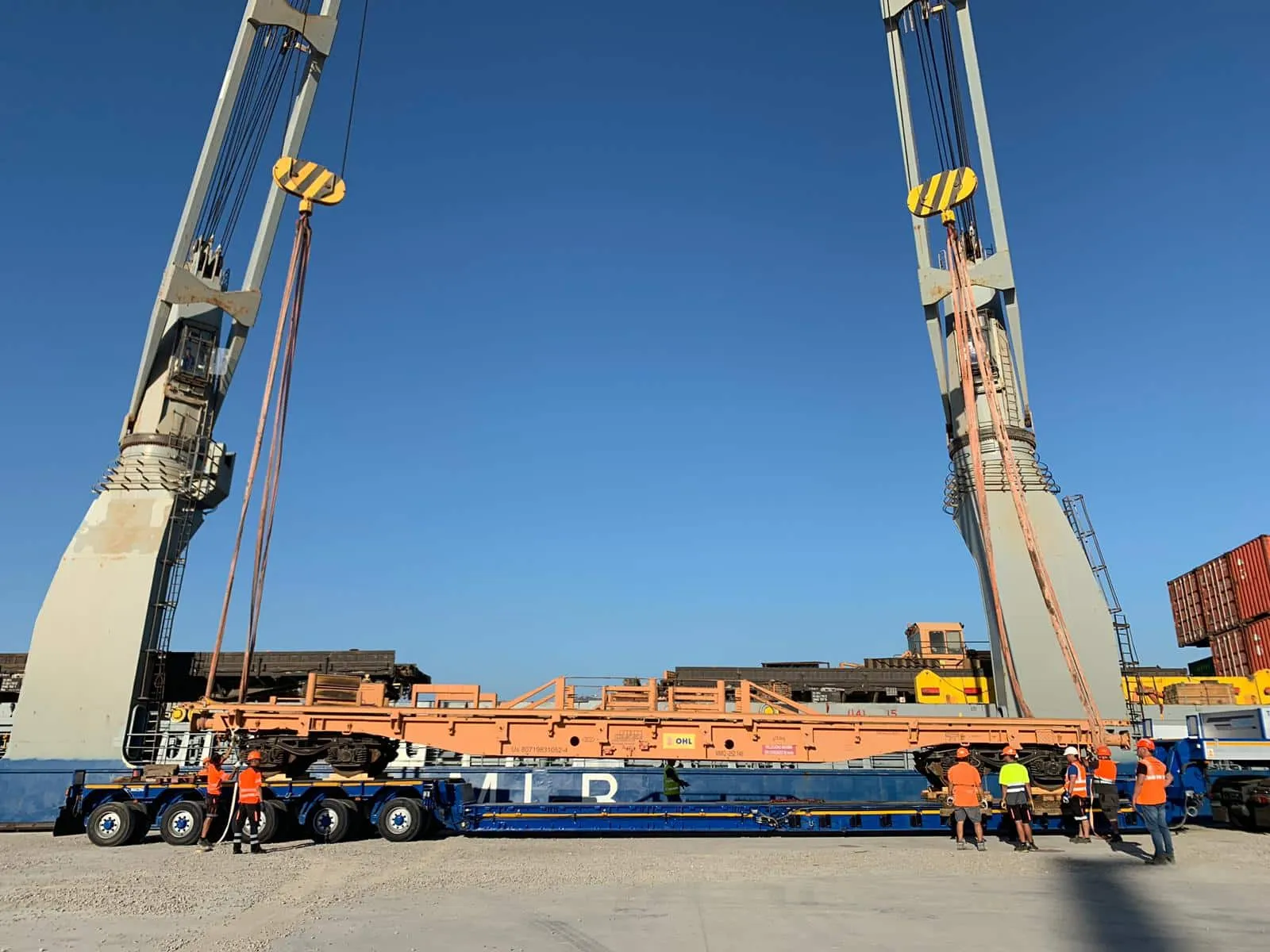 Las empresas del puerto de Algeciras, a la vanguardia de las “operaciones de Project Cargo”